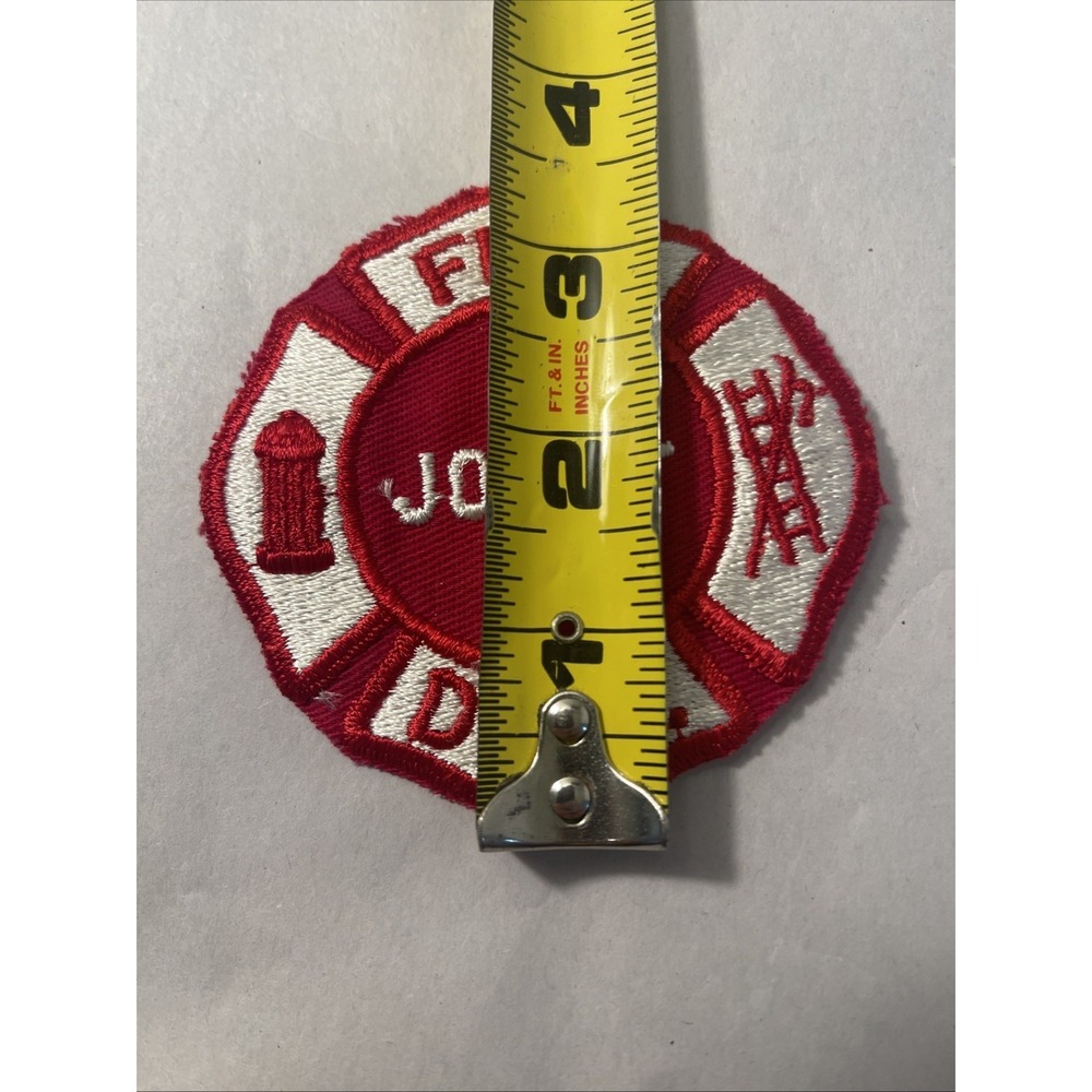 Joliet Fire Department Embroidered Patch Illinois IL - Picture 6 of 8